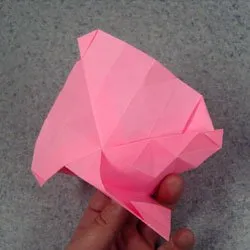 Origami Rose rendszer varázsló lépésről lépésre osztály és oktatóvideók (rózsa) Origami Rose rendszer varázsló lépésről lépésre osztály és oktatóvideók