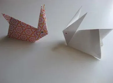 origami nyuszi