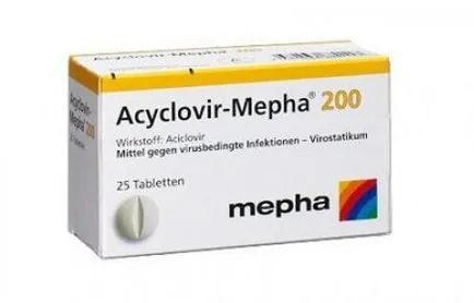 Az övsömör kezelés acyclovir