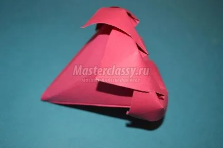 Origami papír rózsa cvoimi kezét rendszer orosz Kezdőknek
