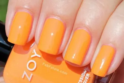 Orange manikűr napos pozitív a strand szezon (pozitív) Orange manikűr napos pozitív strand szezon
