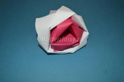 Origami papír rózsa cvoimi kezét rendszer orosz Kezdőknek