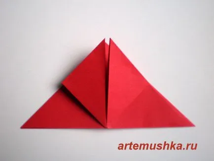 Origami papír rózsa cvoimi kezét rendszer orosz Kezdőknek