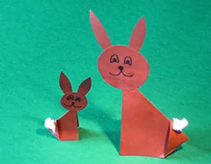 origami nyuszi