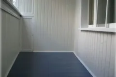 Befejező erkély iparvágány kezét lépésről lépésre, videók és fotók