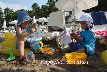 Tengeri nyaralás kisgyerekekkel - távol félelmek és kétségek - a klub anya kétszer