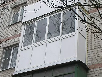 Üvegezett erkély műanyag ablakok, hogyan máz egy loggia a kezüket, és lépésről lépésre (windows) Üvegezett erkély műanyag ablakok, hogyan máz egy loggia a kezüket, és lépésről lépésre