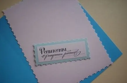 Card kezével újszülött