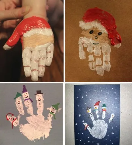 Újévi képeslapok saját kezűleg