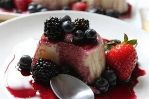 Panna cotta házi receptek lépésről lépésre fotók