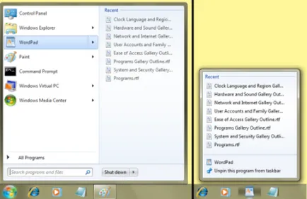 Váltás az ablakok között alkalmazások Windows 7