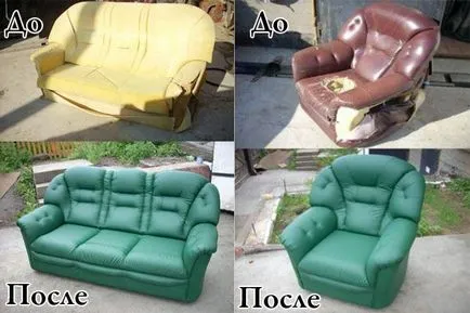 Padding a régi bútorok saját kezűleg