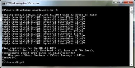 Ping - ez ping segédprogram