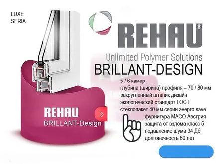 Rehau műanyag ablakok (Rehau) (műanyag) Műanyag ablakok REHAU (Rehau)
