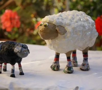 Gyártmányok papírmasé a kezüket, a termék fotó kezdők, állatok, videó, hogyan