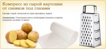 Az álcázás szem alatti sötét karikák Az álcázás szem alatti sötét karikák