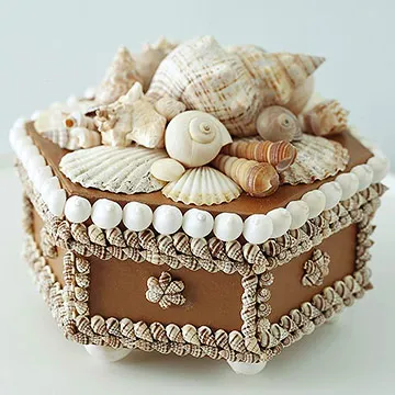 Crafts kagyló saját kezűleg