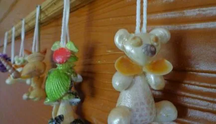 Crafts kagyló saját kezűleg