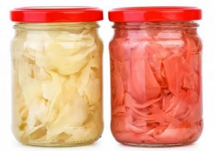 Hasznos lehet, ha savanyított gyömbérrel vagy rossz recept