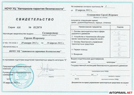 Hogy megfelelő vizsga letételét követő a SAI 2017 (fogadó) Hogy megfelelő vizsga letételét követő, a közlekedési rendőrség 2017-ben