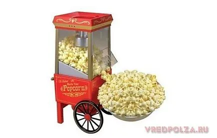 Popcorn előnyei és hátrányai