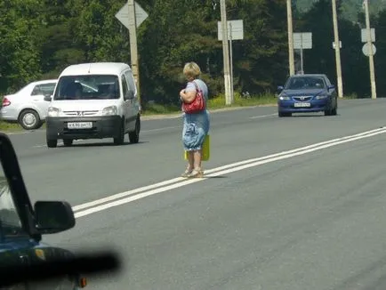 Szabályok az út a gyalogosok vámok, a pénzbírságok