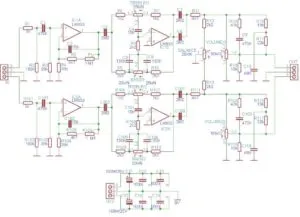 Előerősítő kezüket - on-chip LM833 (saját) Előerősítő kezüket - on-chip lm833