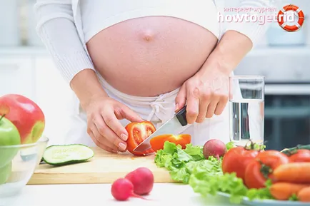 A megfelelő táplálkozás a terhesség korai szakaszában
