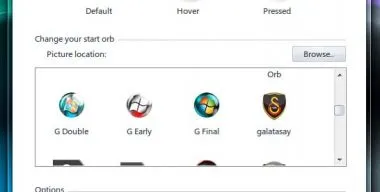 Programok start gomb változások az ablakok 7-8