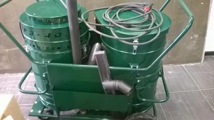 Ipari porszívó beton por - a kezek, az ár és típusok
