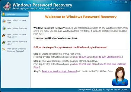 Program Recovery Windows 7