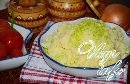Millet kifáraszt a víz multivarka recept egy fotó