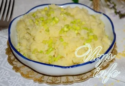 Millet kifáraszt a víz multivarka recept egy fotó