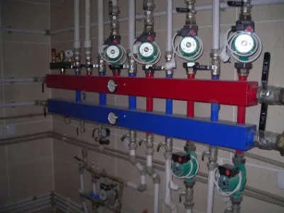 Manifold otthoni fűtőkör csatlakozó