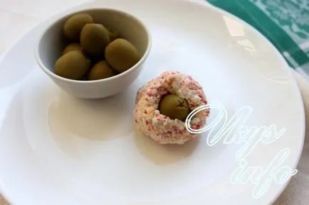 Raffaello rák ragaszkodik recept egy fotó