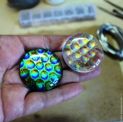 Bízza dichroic üveg csinálni koboshony olvadáspontú technikával - Fair Masters - Hand