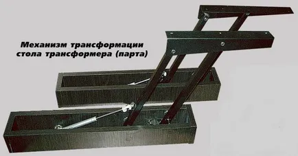 Kiterjesztése asztal kezével helytakarékos (csúszás) Kiterjesztése asztal kezével helytakarékosság