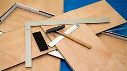 Javítás saját kezébe laminált típusú sérülések, gondozó laminált