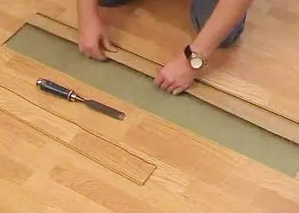 Javítás saját kezébe laminált típusú sérülések, gondozó laminált