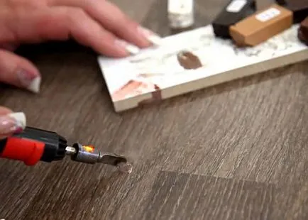 Javítás saját kezébe laminált típusú sérülések, gondozó laminált