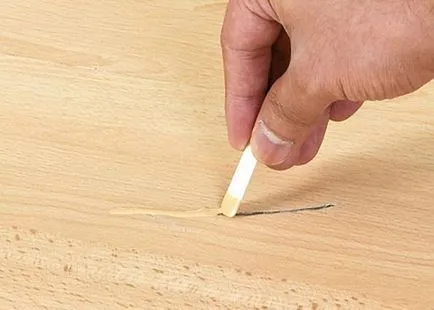 Javítás saját kezébe laminált típusú sérülések, gondozó laminált