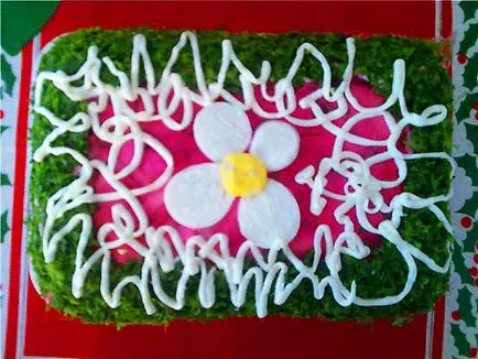 Recept és 26 választási saláta dekoráció „hering alatt bunda” (recept) Recept és 26 választási saláta dekoráció „hering alatt bunda”
