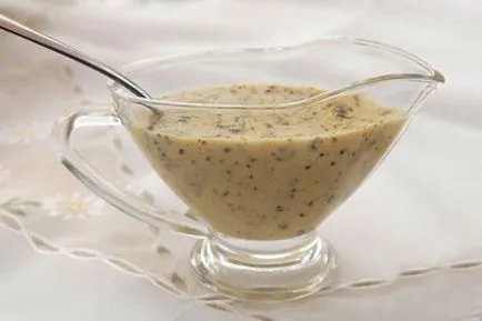 Recept Cézár saláta öntetek tyúk (adja olívaolaj) Recept saláta Cézár saláta csirkével