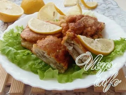 Hal a tésztát egy lépésről lépésre recept fotók