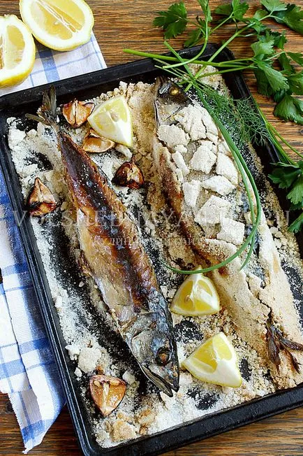 Hal a só sütőben recept magic