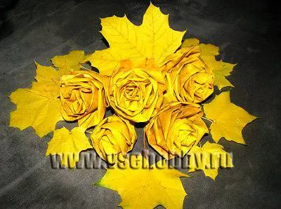Rose a levelekről a kezét mester osztály (kéz) Rose a levelekről a kezét mesterkurzus