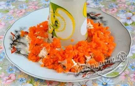 Saláta - gránát karkötő - csirke recept gombával, sajttal és aszalt szilvával (gránátalma) Saláta - gránát karkötő - csirke recept gombával, sajttal és aszalt szilvával