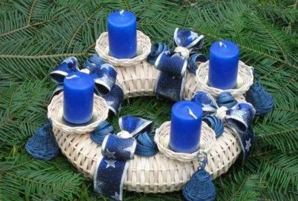Karácsonyi koszorú - adventi koszorú