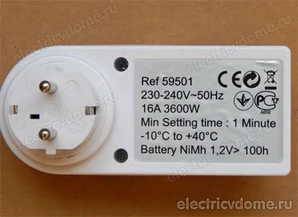 Socket időzítő hét