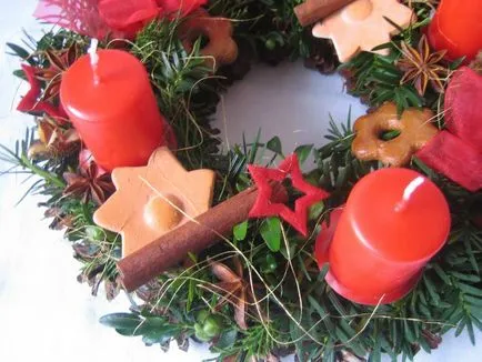 Karácsonyi koszorú - adventi koszorú